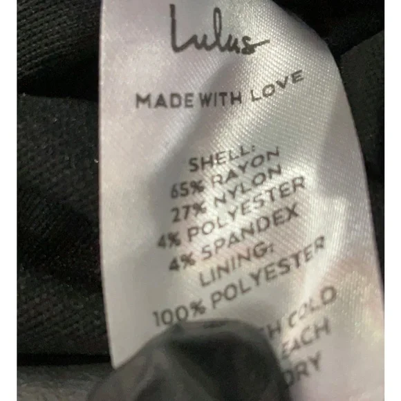 Lulus Black White Striped Wrap Skort Shorts Size L High Waist Mini Skirt Short - Picture 4 of 4